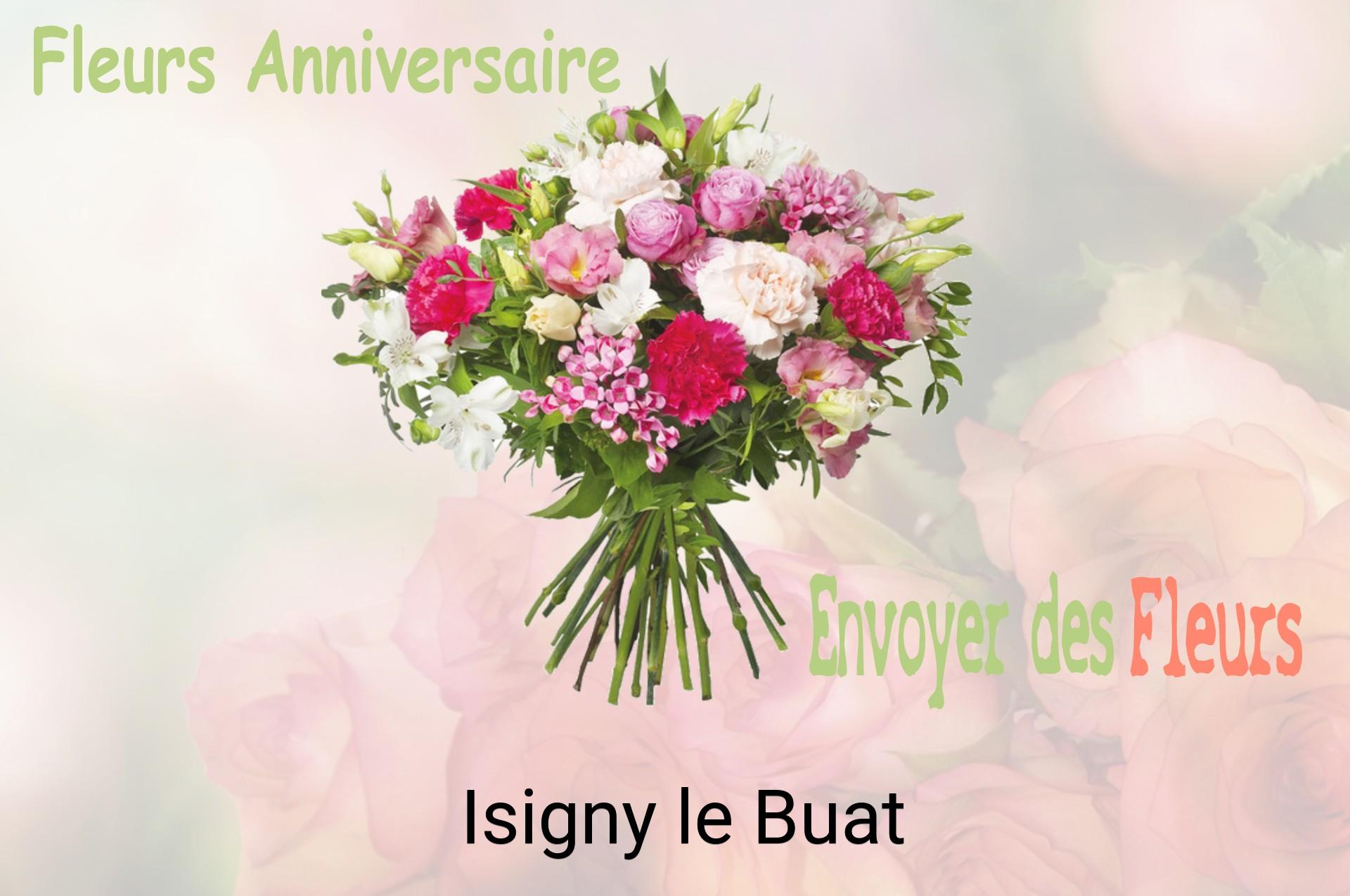 Bouquet de fleurs d’anniversaire livré à Isigny-le-Buat