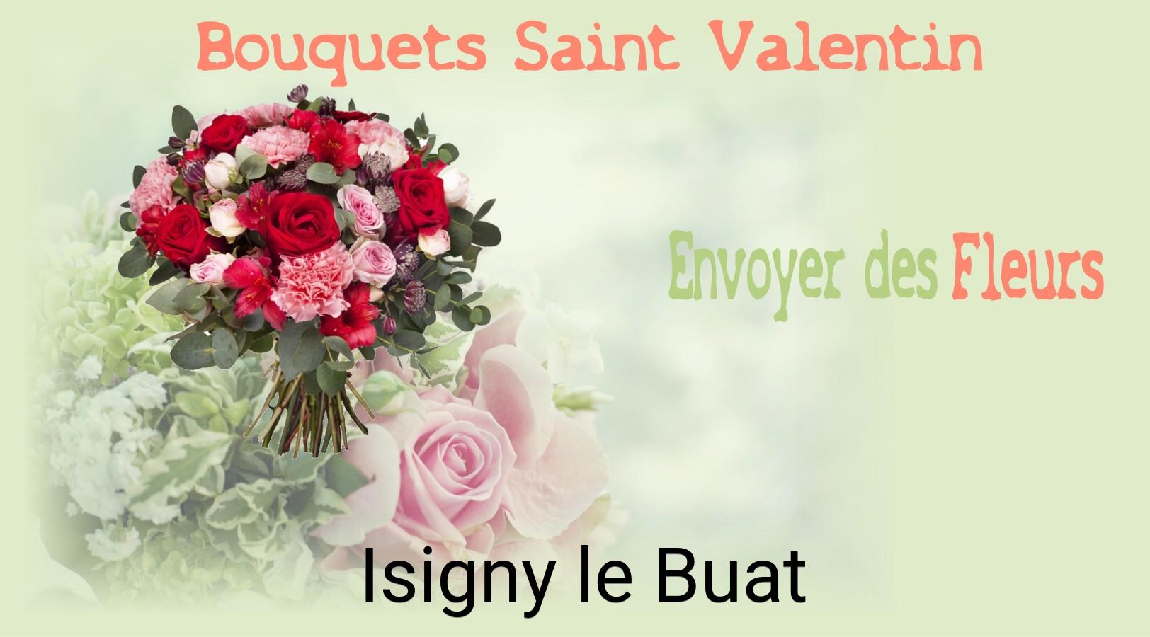 Roses de Saint-Valentin livrées à Isigny-le-Buat